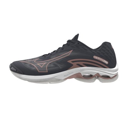 Zapatillas Para Voleibol Mizuno WAVE Lightning Z7 Mujer - Grises Oscuro / Rosas - Chile M652QXHZKL